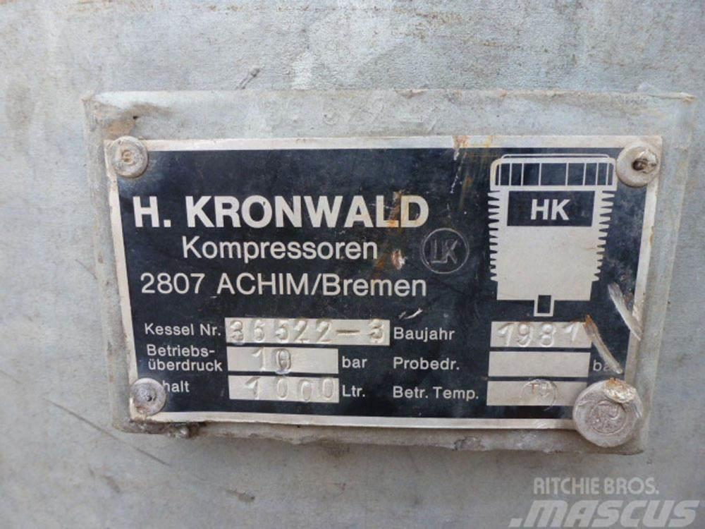 Kronwald 1000 Ltre Air Receiver Kompresuoto oro džiovintuvai