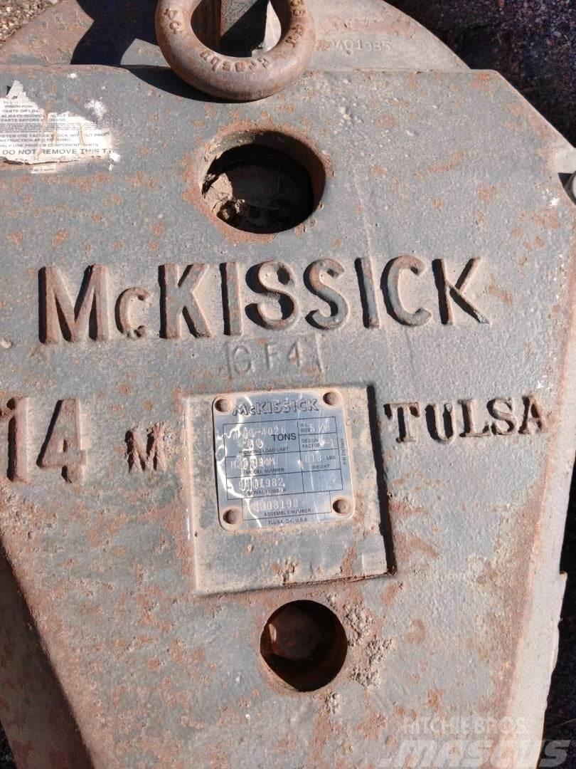 McKissick Kranų dalys ir įranga
