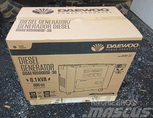  _JINÉ Daewoo DDAE10500DSE-3G Dyzeliniai generatoriai