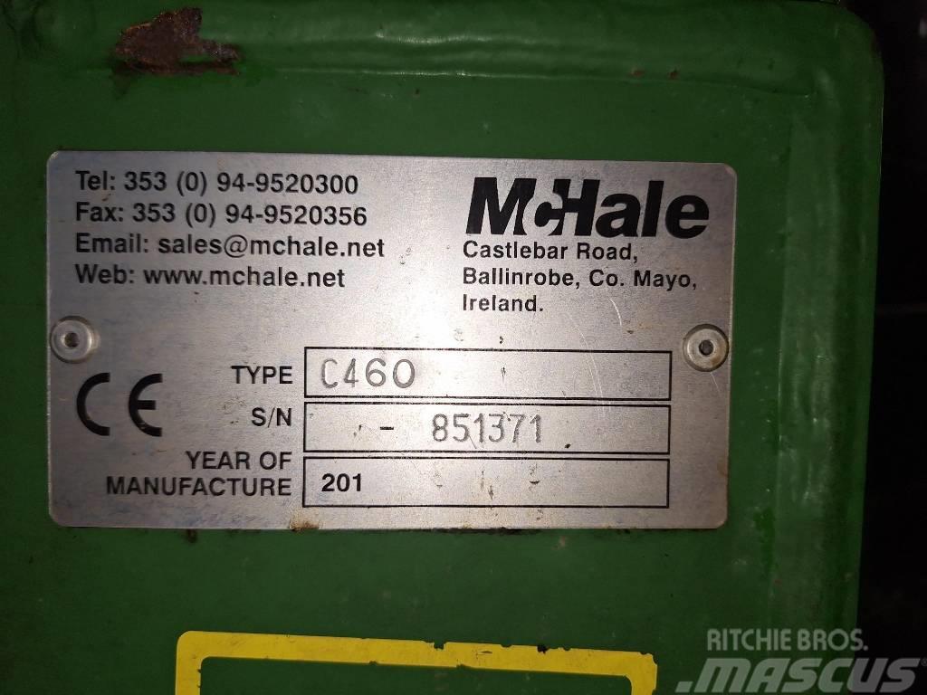 McHale C 460 Ryšulių smulkinimo, pjaustymo ir išvyniojimo įrenginiai