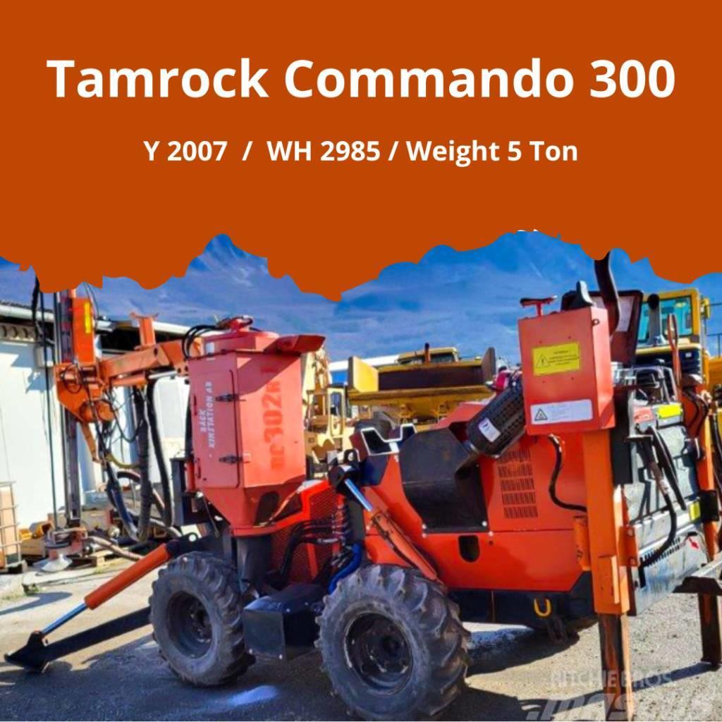 Tamrock COMMANDO 300 Žemės paviršiaus gręžimo technika
