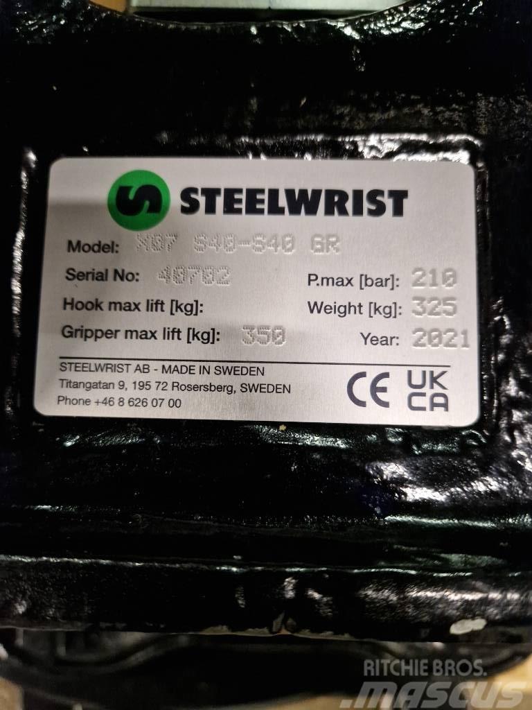 Steelwrist X07 Sukimo įrenginiai