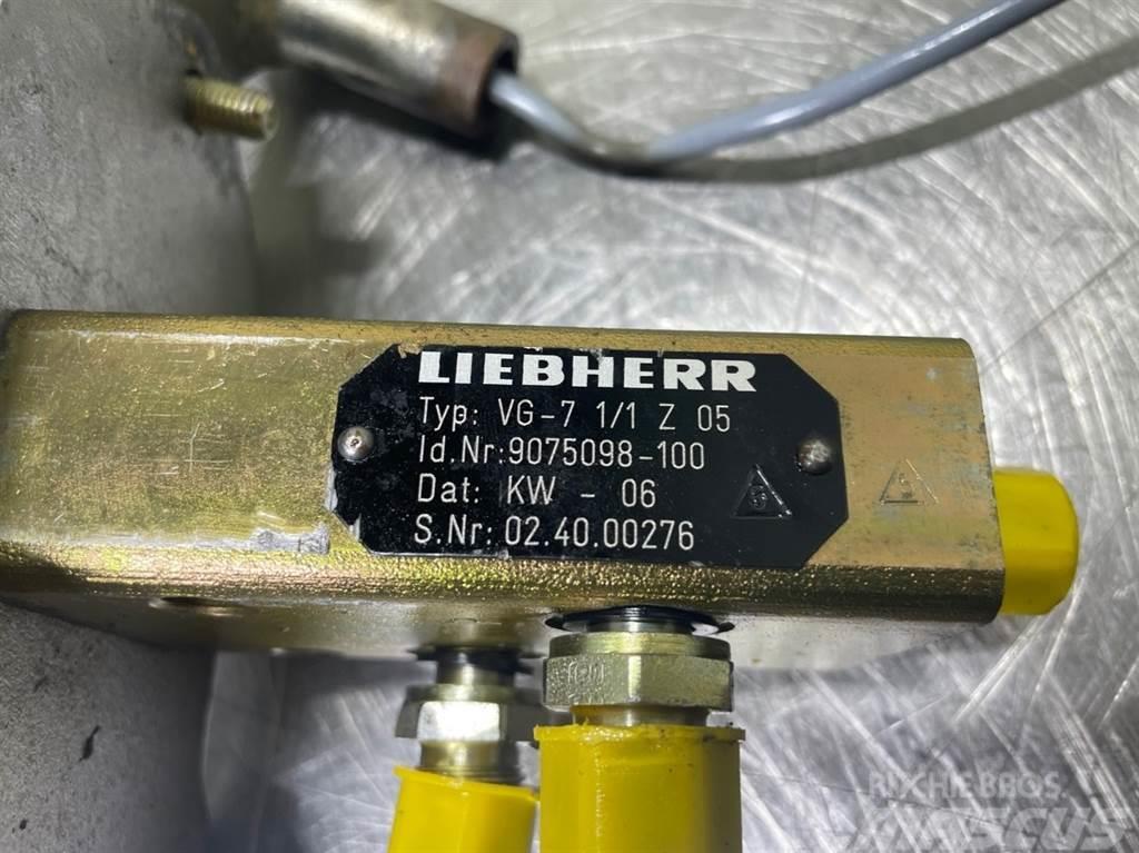 Liebherr A924B-9075098/9198863-Servo valve/Servoventil Hidraulikos įrenginiai