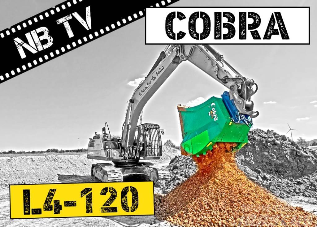 Cobra Siebschaufel L4-120 | Schaufelseparator Bagger Atrinkimo kaušai