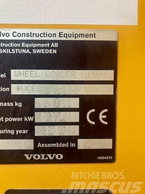 Volvo L150H Naudoti ratiniai krautuvai