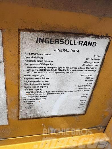Ingersoll Rand P175WD Kompresoriai