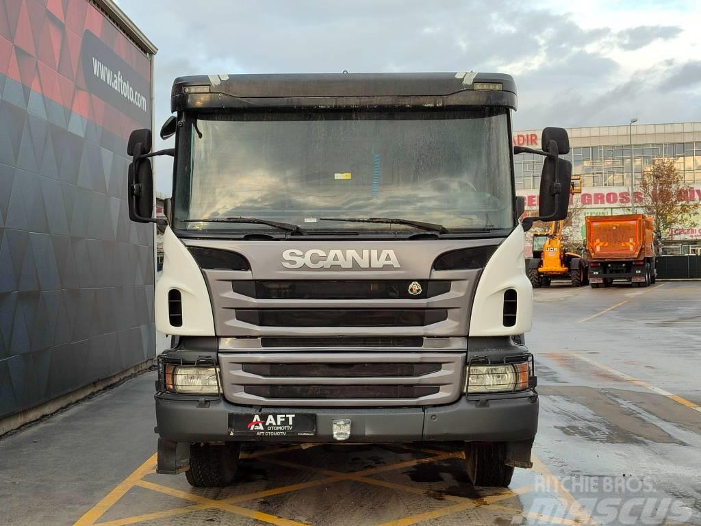 Scania 2018 P 410 E6 AC AUTO TRANSMIXER Betonvežiai