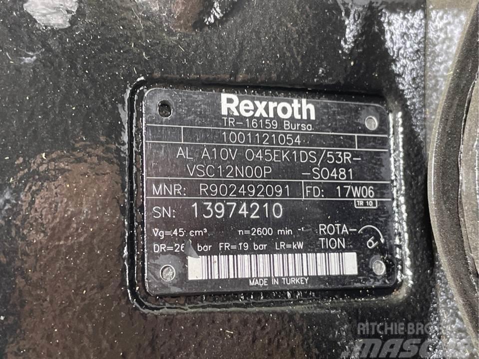 JLG 3006-Rexroth AL A10VO45EK1DS/53R-Load sensing pump Hidraulikos įrenginiai