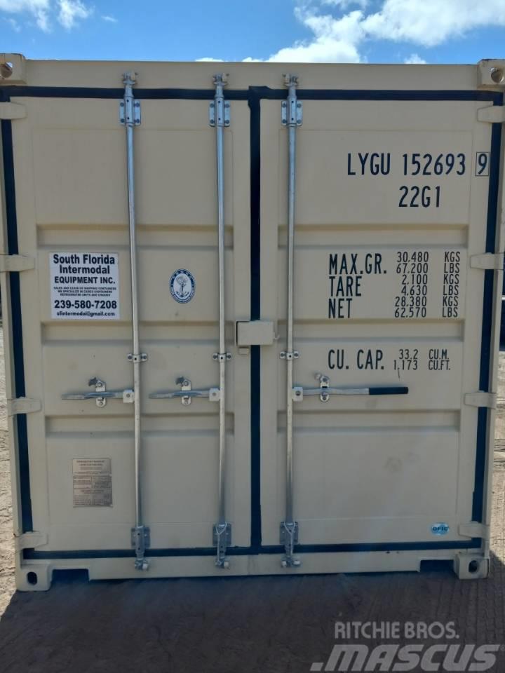CIMC 20 foot Standard New One Trip Shipping Container Konteinerių priekabos