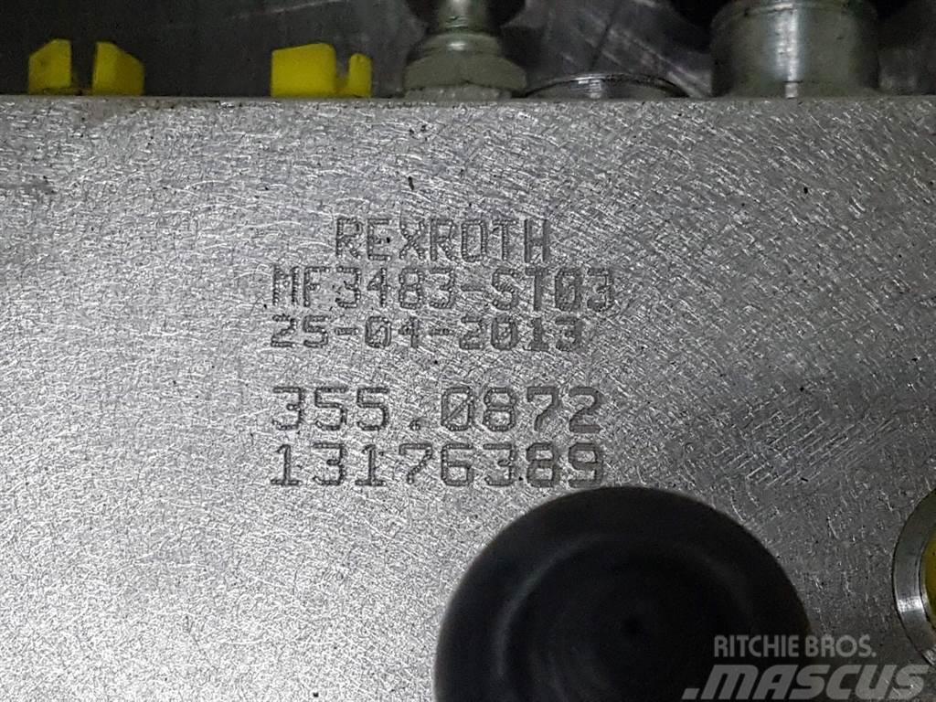 Rexroth MF3483-ST03 - Valve/Ventile/Ventiel Hidraulikos įrenginiai