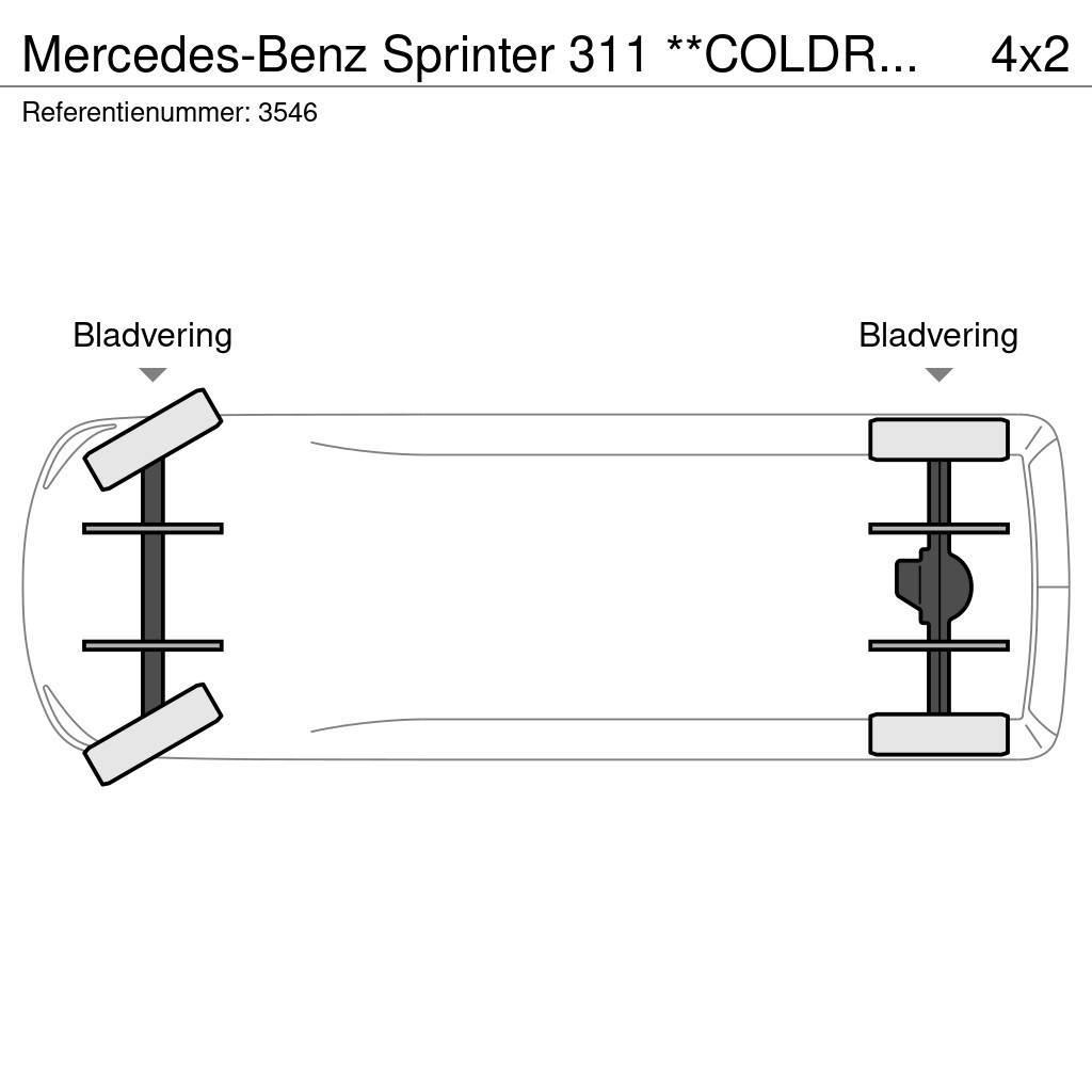 Mercedes-Benz Sprinter 311 **COLDROOM-FRIGO-BELGIAN VAN** Furgonai Šaldytuvai