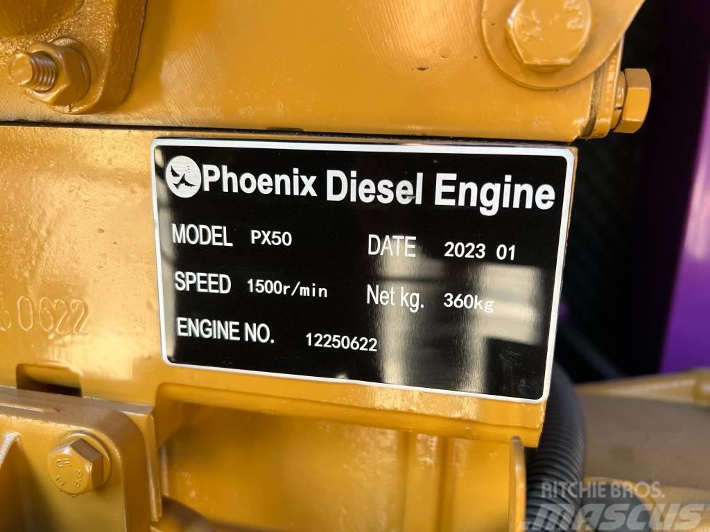 Phoenix PX50 - New / Unused / 45 KVA Dyzeliniai generatoriai