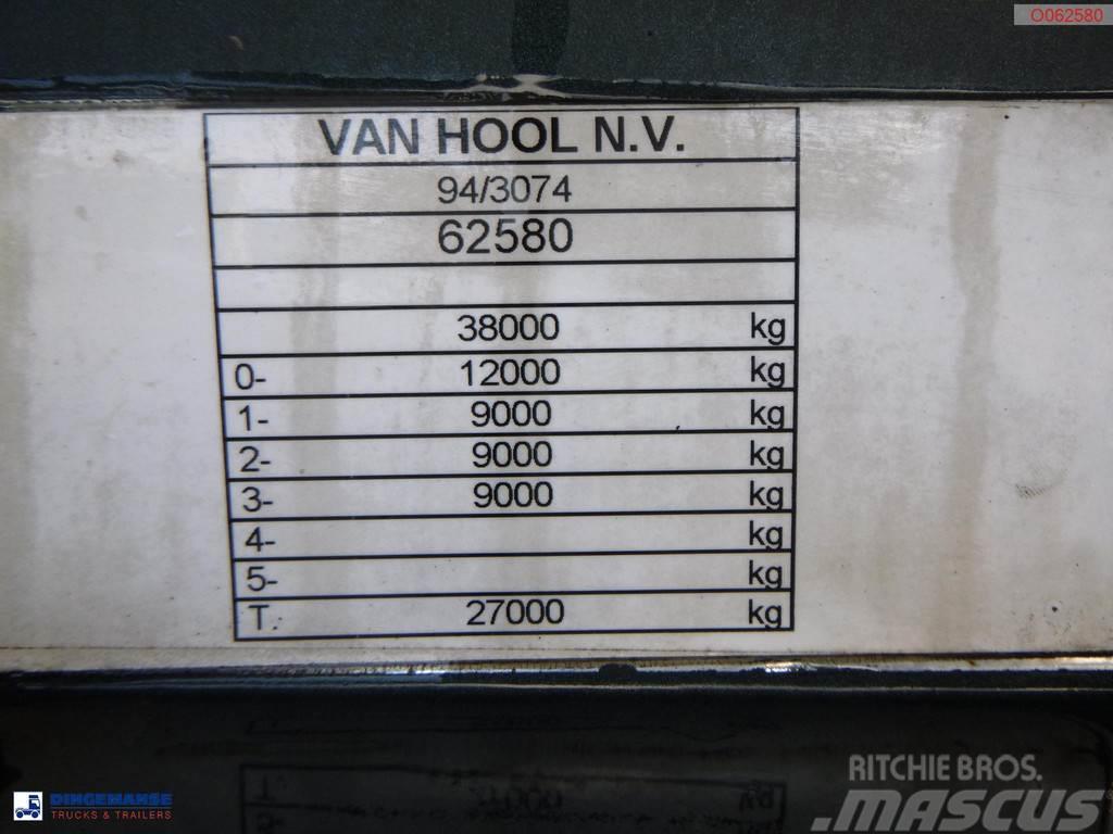Van Hool Chemical tank inox 30 m3 / 1 comp ADR 12/03/2024 Cisternos puspriekabės