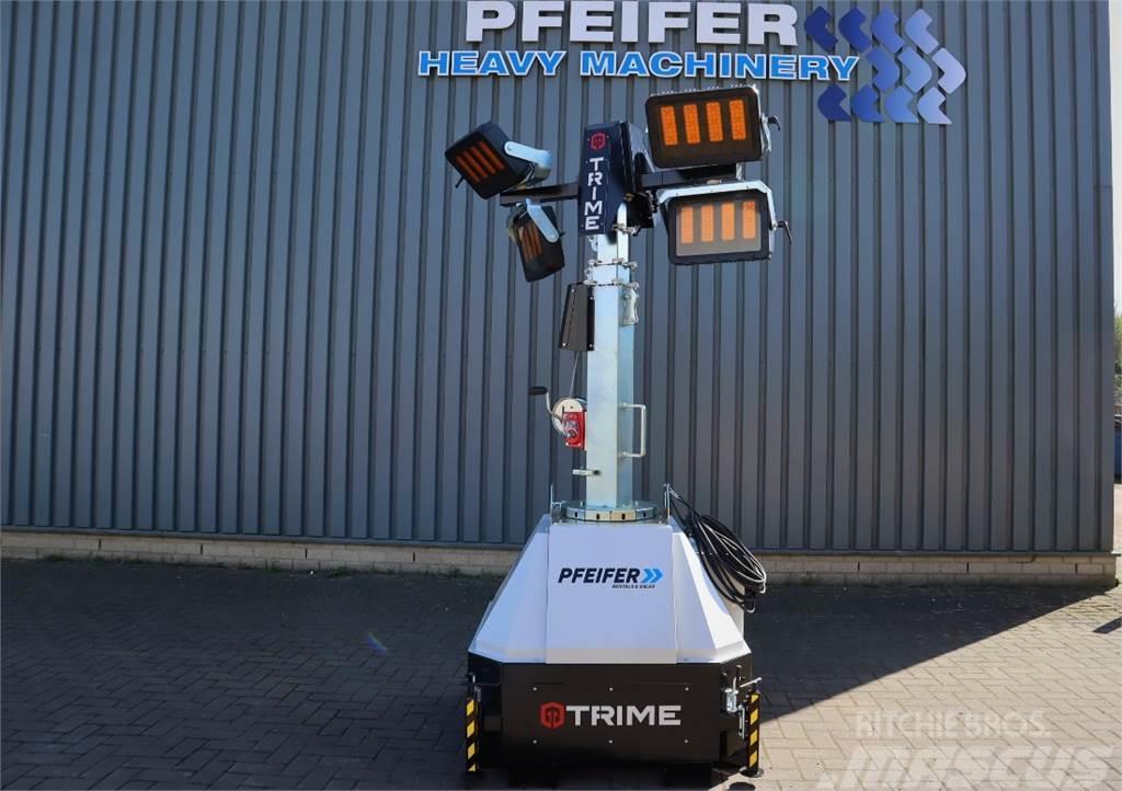  TRIME X-MAST 4 x 320W Valid Inspection, *Guarantee Apšvietimo bokšteliai