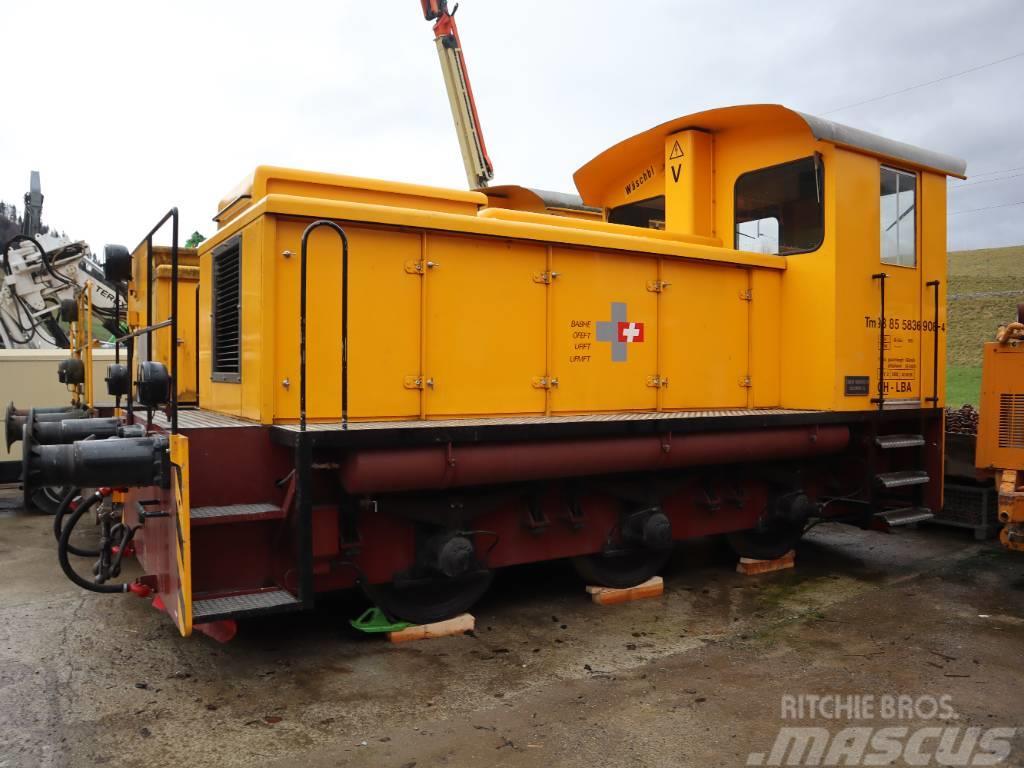 Stadler Fahrzeuge AG EM 3/3 Lokomotive, Rail Geležinkelio techninis aptarnavimas