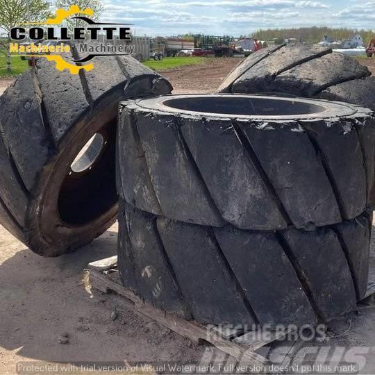 Brawler Solid Pneumatic Tires Ratiniai ekskavatoriai