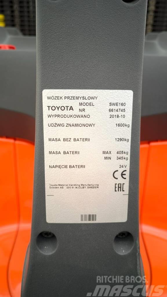 Toyota SWE160 Rankiniai vėžimėliai