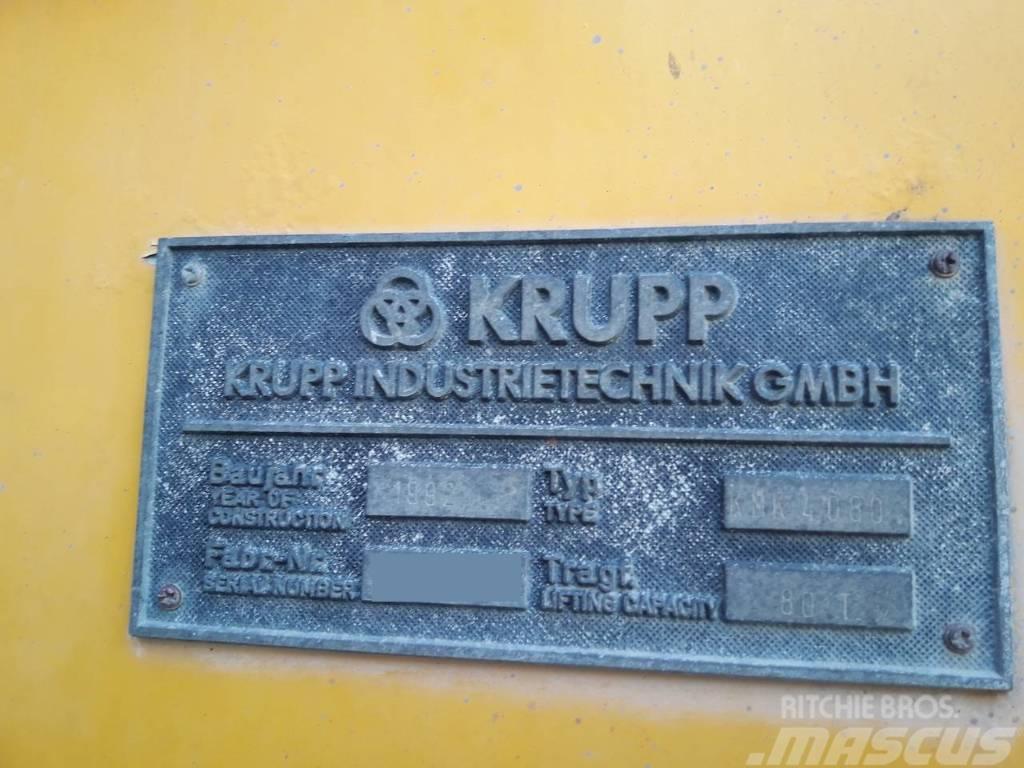 Krupp KMK 4080 Visureigiai kranai