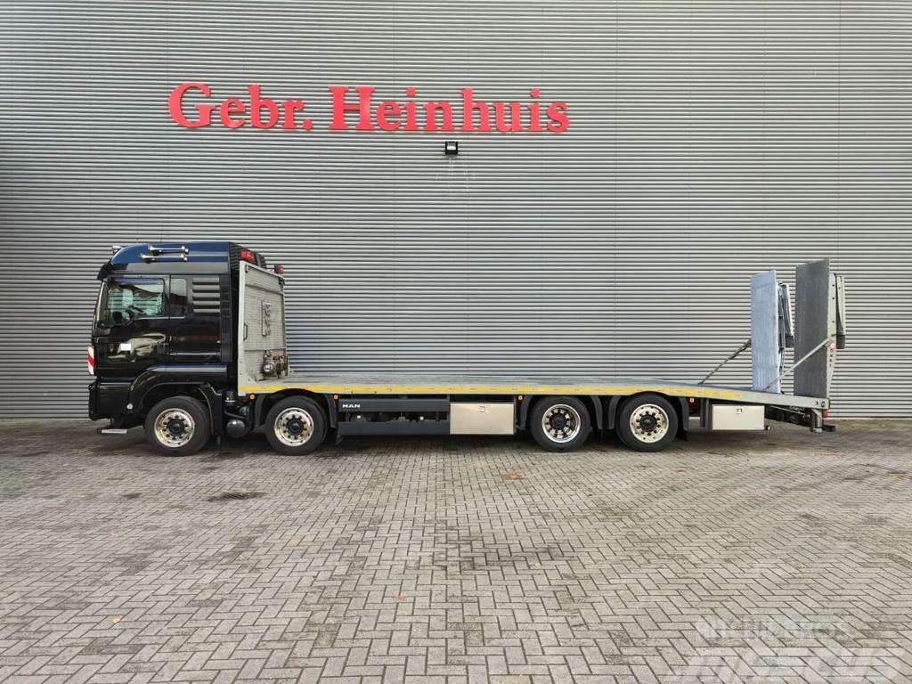 MAN TGS 35.470 8x3 Euro 6 Winch German Truck! Autovežiai