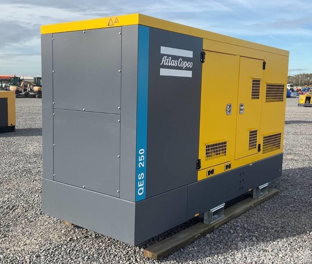Atlas Copco QES 250 Super Silent Nowy Unused Dyzeliniai generatoriai