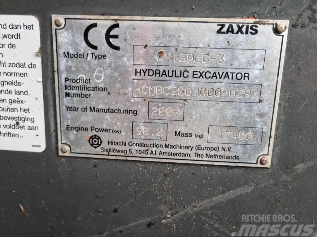 Hitachi ZX 160 Vikšriniai ekskavatoriai
