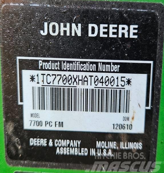John Deere 7700 Savaeigės žoliapjovės