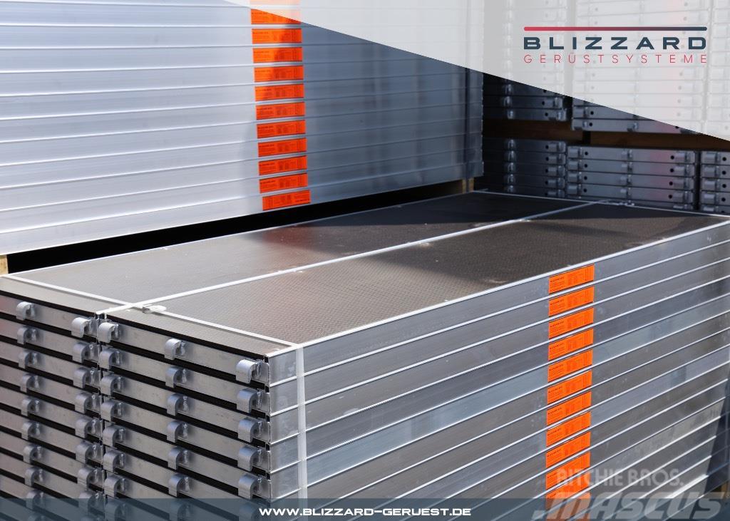 Blizzard 79 m² *Neues* Fassadengerüst mit Robustböden Pastolių įrengimai