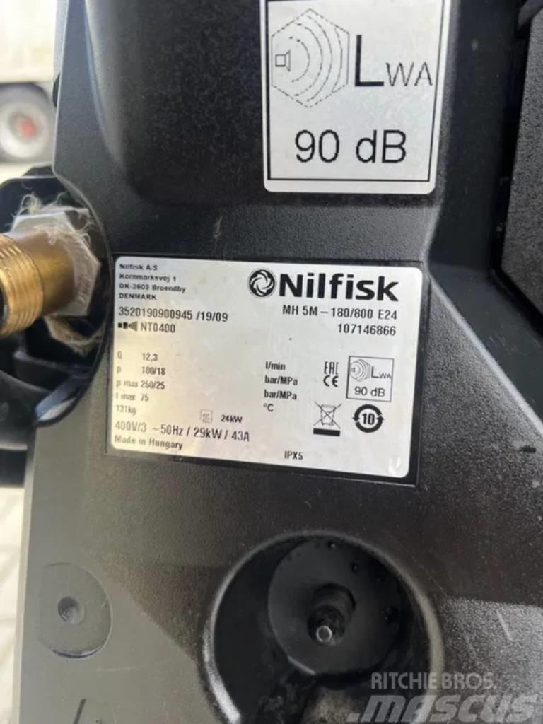 Nilfisk Alto MH 5M-180/800 E24 Electric Pressure Washer Grindų mašinos ir šluostės