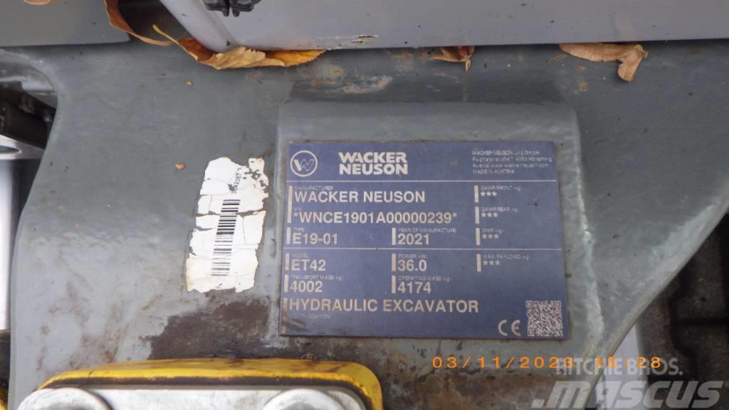 Wacker Neuson ET42 Vikšriniai ekskavatoriai