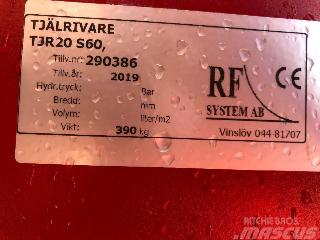  RF Tjälrivare S60 Kultivatoriai-purentuvai
