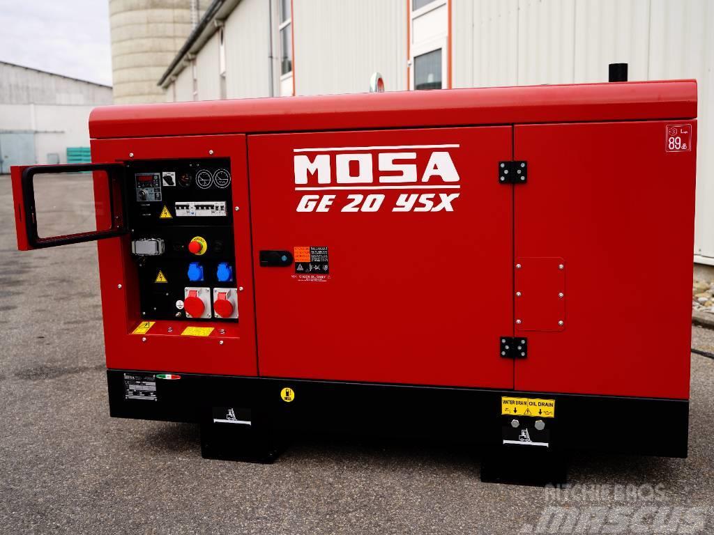 Mosa Stromerzeuger GE 20 YSX | 20 kVA (16 kW) / 400V Dyzeliniai generatoriai