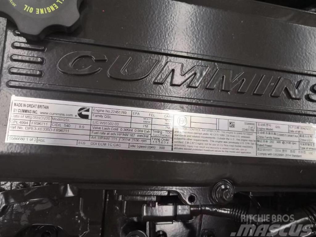 Cummins QSL9 CPL4994 construction machinery engine Varikliai