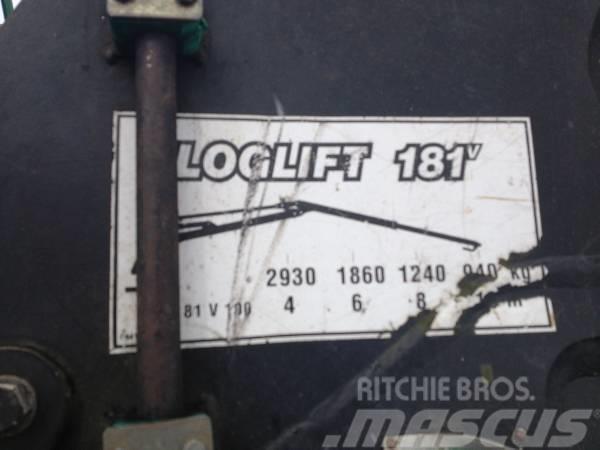 Loglift 181 pilar Medžių kirtimo mašinų kranai
