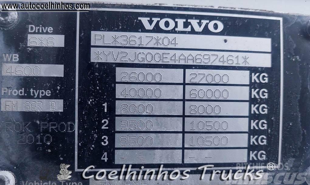 Volvo FM380  6x6 Važiuoklė su kabina