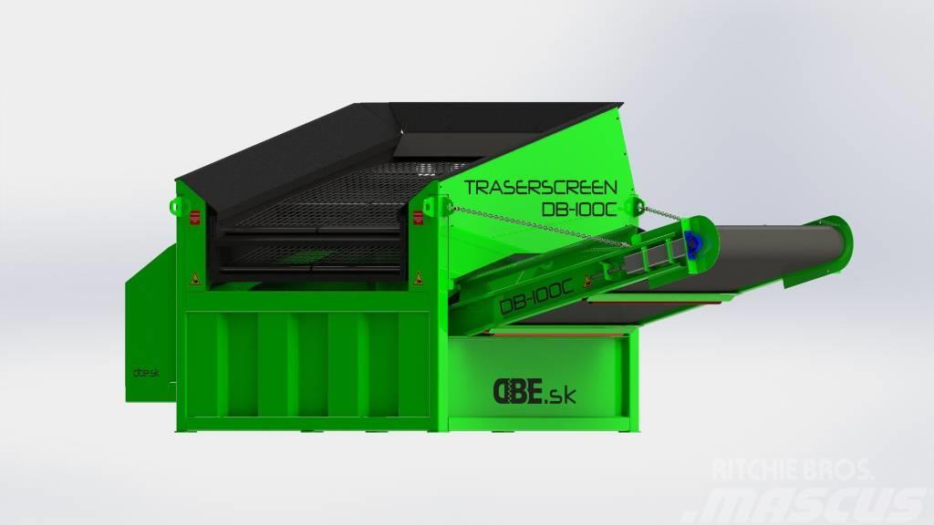 DB Engineering Traserscreen DB-100C Flachdecksiebanlage - 150 t/h Sietai
