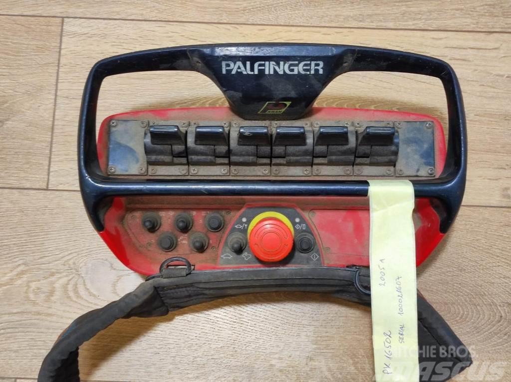 Palfinger PK16502 / RADIO CONTROL Keltuvai-krautuvai
