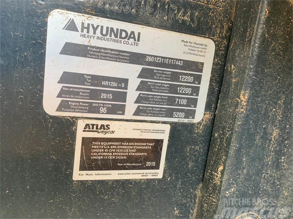 Hyundai HR120C-9 Porinių būgnų volai