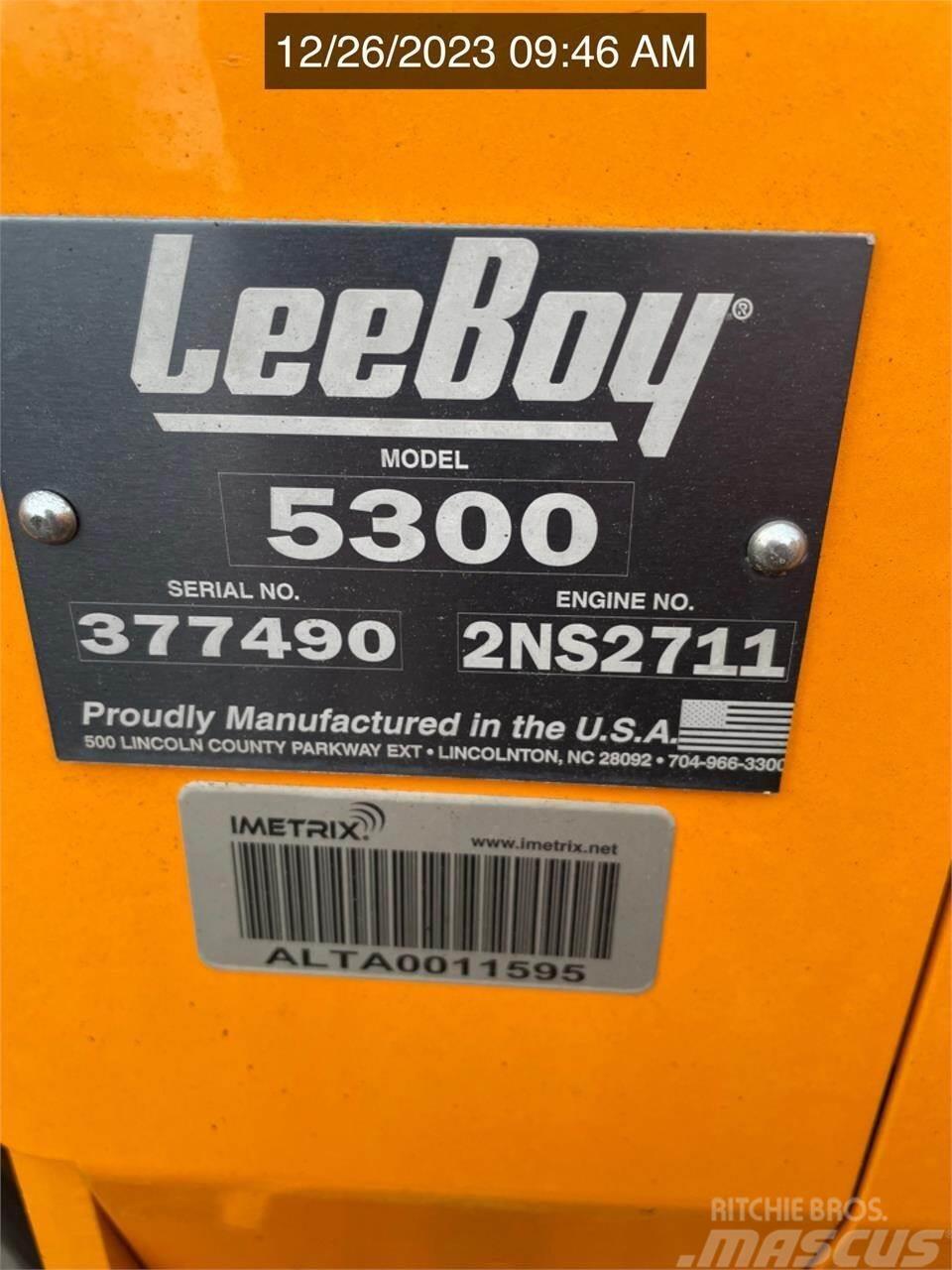 LeeBoy 5300 Asfalto klotuvai