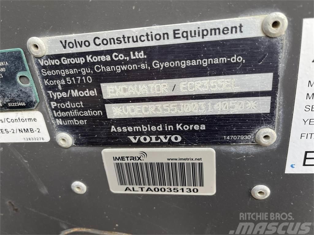 Volvo ECR355EL Vikšriniai ekskavatoriai