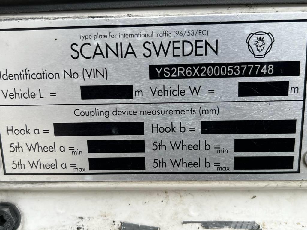 Scania R580 6x2 Naudoti vilkikai