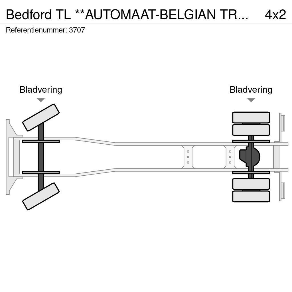 Bedford TL **AUTOMAAT-BELGIAN TRUCK** Gaisrinės
