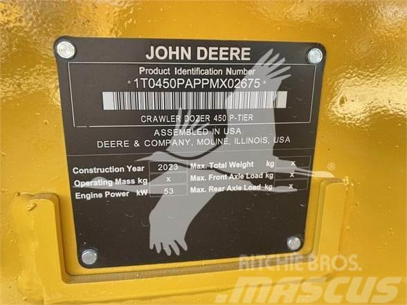 John Deere 450P LGP Vikšriniai buldozeriai