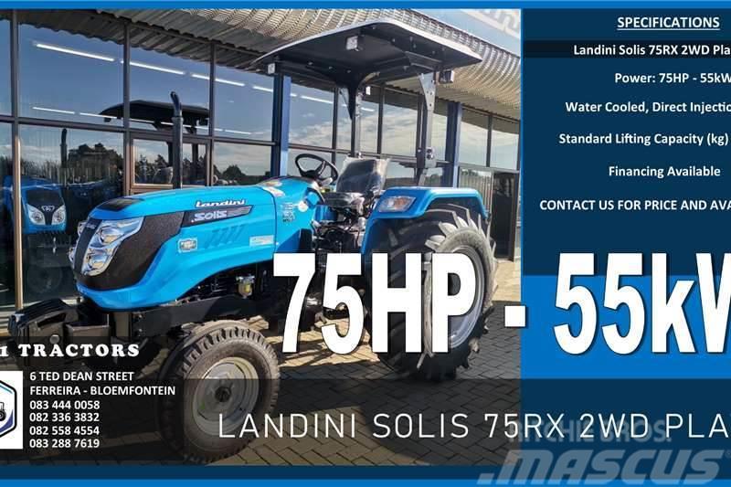 Landini SOLIS 75RX 2WD PLATFORM Traktoriai