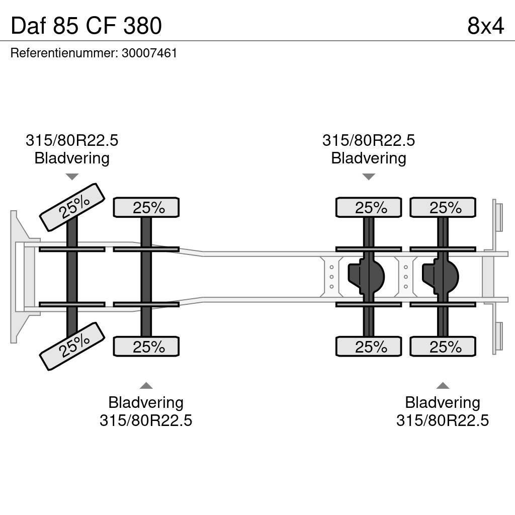 DAF 85 CF 380 Kombinuotos paskirties / vakuuminiai sunkvežimiai