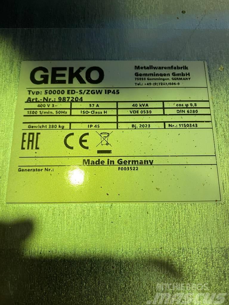  Traktorelverk Geko 50Kva Kiti galvijų priežiūros įrengimai