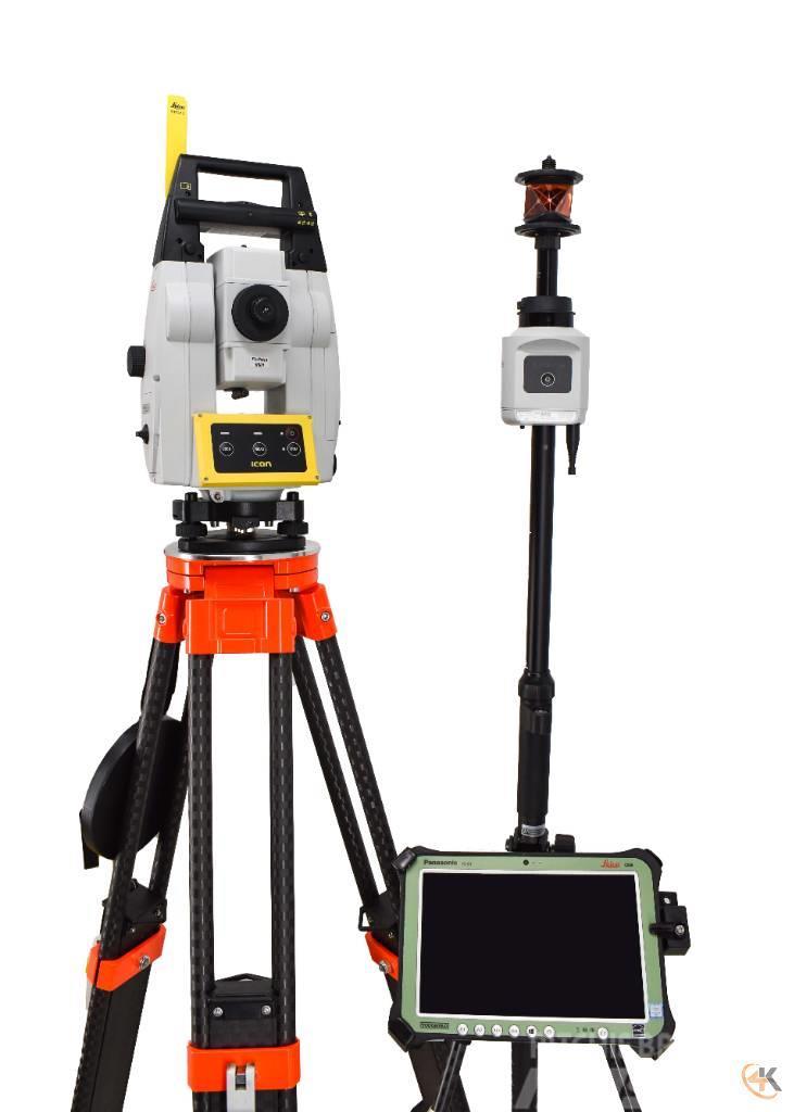 Leica iCR70 5" Robotic Total Station w/ CS35 iCON & AP20 Kiti naudoti statybos komponentai