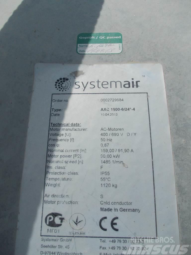 System Air Ventilatore AXC 1600 Kita požeminė įranga