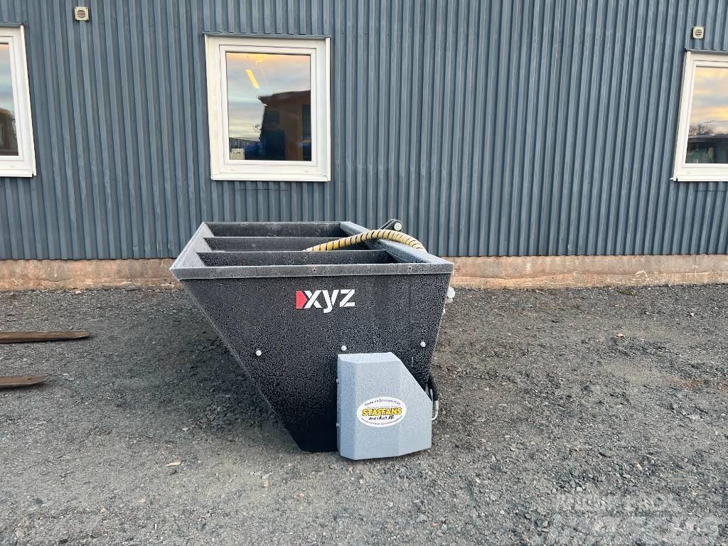 XYZ 2M Sandspridare SMS/3-Punkt Fäste Med Cylinder Šlifuokliai
