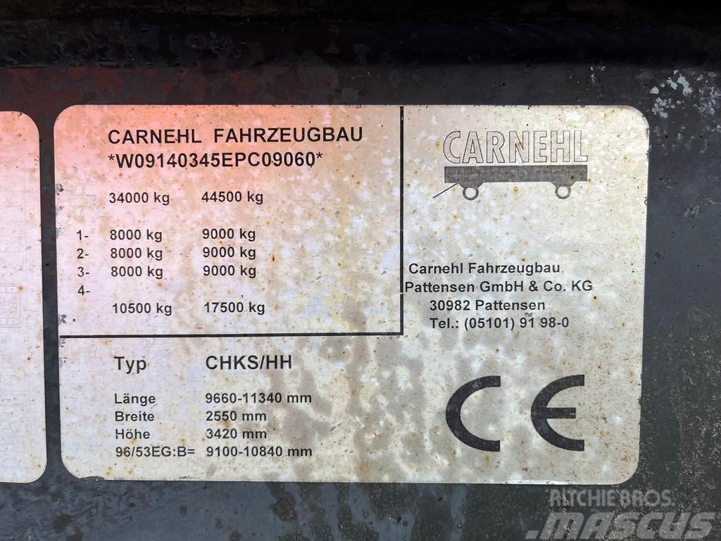 Carnehl CHKS/HH BOX L=7900 mm Savivartės puspriekabės