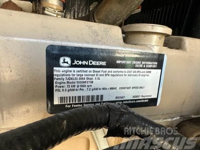 John Deere SD060 Dyzeliniai generatoriai